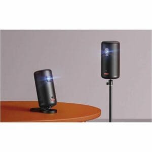 Nebula Capsule 3 LED Projector - Portable - Black - Front - 1080p - Outdoor, Entertainment