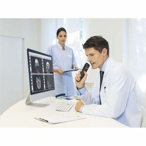 Philips SpeechMike Premium Air SMP4000 Digital Voice Recorder - [Built-in] Microphone, Speaker - Electret Condenser Microp