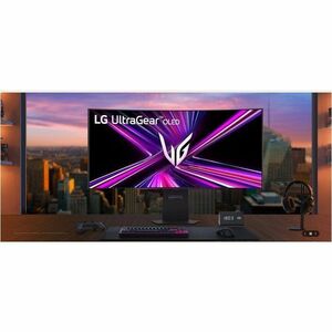 LG UltraGear 45GX900A-B 45" Class UW-QHD Curved Screen Gaming OLED Monitor - 21:9 - 44.5" Viewable - OLED - 3440 x 1440 - 
