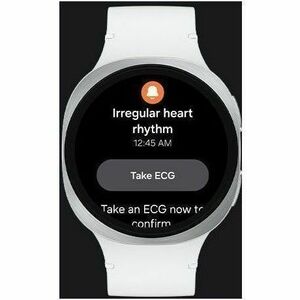 Samsung Galaxy Watch8 SM-L320 Smart Watch - Silver Case Color - White Band Color - Armor Aluminum Case Material - Wireless