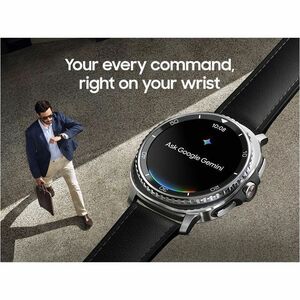 Samsung Galaxy Watch8 Classic SM-L500 Smart Watch - 46 mm Case Height - 46.40 mm Case Width - Black Case Color - Black Ban