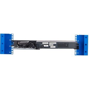 Innovation 1U Rack-mountable Rack Shelf for Switch - 289.56 mm Rack Width x 200.66 mm Rack Depth - Black Powder Coat - TAA