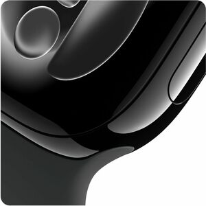 Apple Watch Series 11 Smart Watch - Jet Black Case Color - Black Band Color - Aluminium Case Material - Rubber Band Materi