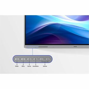 Samsung WE65FX 1651 mm 4K UHD LCD Collaboration Display - Infrared - Touchscreen - 3840 x 2160 - 350 cd/m² - 1,200:1 Contr