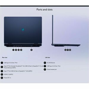 Alienware 16X Aurora AC16251 40,6 cm (16 Zoll) Gaming-Notebook - WQXGA - 240 Hz - Intel Core Ultra 9 275HX - 64 GB - 4 TB 