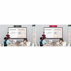 LG CreateBoard 75TR3DQ-B 1905mm 4K UHD LCD Pantalla de colaboración - ARM Cortex A73 + A53 - 8GB - Pantalla Táctil - 16:9 