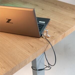 Targus DEFCON ASP106RGLXS Cable Lock For Notebook, Docking Station, Monitor - 1.98 m Cable - Resettable/Serialized - 4-dig