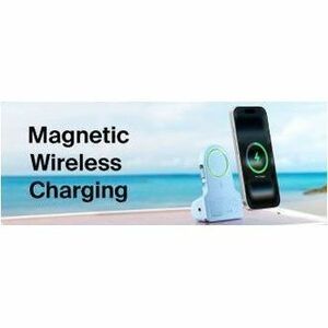Stage PowerGrip Magnetic Charging Camera Grip with Power Bank - Ice Blue