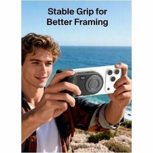 Stage PowerGrip Magnetic Charging Camera Grip with Power Bank - Charcoal