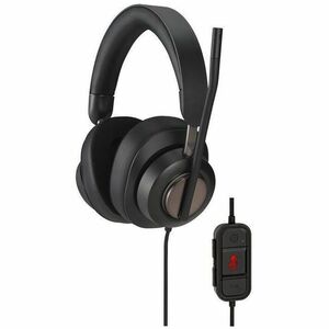 Kensington H2000 Wired Over-the-ear, Over-the-head Stereo Headset - Black - Microsoft Teams Certification - Binaural - Cir