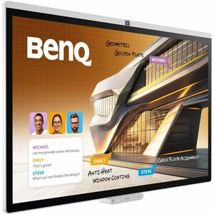 BenQ Board CP5505 1397 mm 4K UHD LCD Collaboration Display - ARM Cortex A78 + A55 - 16 GB - Projected Capacitive - Touchsc