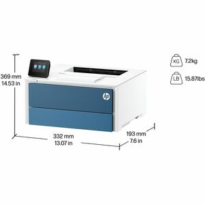 HP LaserJet Pro 4007DW Kabellos Laserdrucker - Monochrom - Wireless LAN
