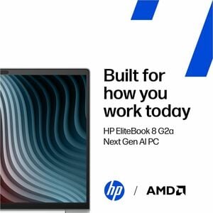 HP EliteBook 8 G2a 35.6 cm (14") Copilot+ PC Notebook - WUXGA - AMD Ryzen AI 5 Ryzen AI 400 435 - 16 GB - 512 GB SSD - Sma