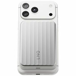 Xtorm LINQ Qi2 Wireless Power Bank - Grey - For iPhone, Mobile Device - 1 x Type-C 30W - Semi-solid-state - 10000 mAh - 25