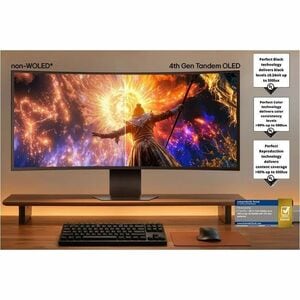 LG UltraGear evo 39GX950B-B 39" (99.1 cm) Class 5K2K WUHD Curved Screen Gaming OLED Monitor - 21:9 - 39" (99.1 cm) Viewabl