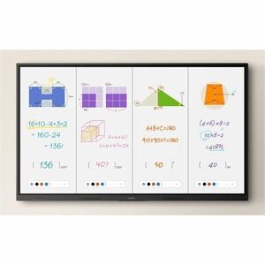 Samsung WA86F 2184.40 mm 4K UHD LCD Collaboration Display - Infrared - Touchscreen - 3840 x 2160 - 400 cd/m² - 1,200:1 Con