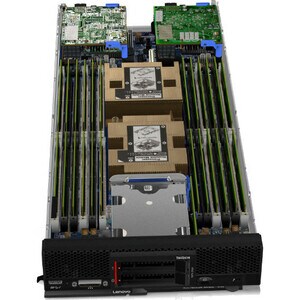 Lenovo ThinkSystem SN550 7X16A00ANA Blade Server - 1 Xeon Silver 4110 2.10 GHz - 16 GB RAM - 2 Processor Support - TruDDR4