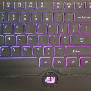 Adesso EasyTouch 137CB Illuminated Gaming Keyboard & Mouse Combo - USB Cable - 104 Key - English (US) - Black - USB Cable 