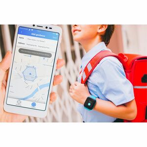 TCL MOVETIME MT40X Smartwatch - 45 mm Case Height - Kinder - Blau Body Color - Gummi Band Material - Wireless LAN - 4G - U