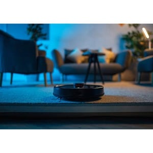 MI Vacuum-Mop P STYJ02YM Robot Vacuum/Mop - Black - 550 mL Dust Capacity - 200 mL Water Tank Capacity - Turbo Brush - Marb