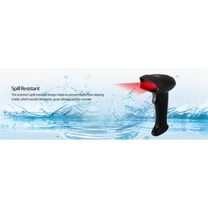 Adesso NuScan NuScan 2500CU Healthcare, Library, Retail, Warehouse Handheld Barcode Scanner - Cable Connectivity - USB Cab