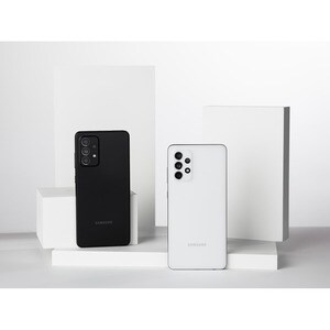 Samsung Galaxy A52 SM-A525M/DS 128 GB Smartphone - 16.5 cm (6.5") Super AMOLED Full HD Plus 1080 x 2400 - Kryo 465 GoldDua