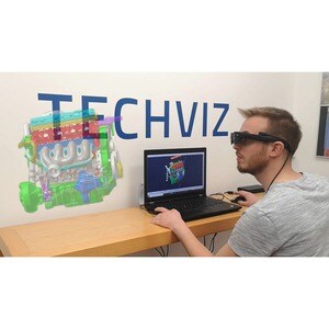 Lenovo ThinkReality A3 Smart Glasses - Eye - Speaker, Camera - Office