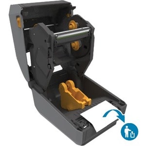 Zebra ZD621R Desktop Thermal Transfer Printer - Monochrome - Label/Receipt Print - Ethernet - USB - USB Host - Serial - RF