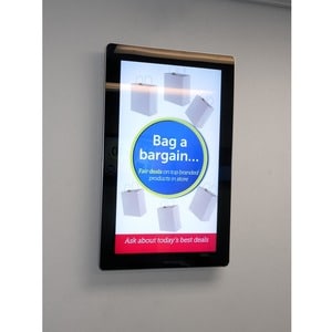 AllSee Slimline Pro PF22HD9 22" LCD Digital Signage Display - 24 Hours/7 Days Operation - In-plane Switching (IPS) Technol