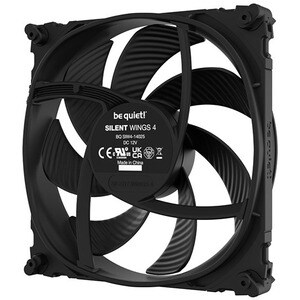 be quiet! Silent Wings 4 Cooling Fan - Radiator, Case - 140 mm Maximum Fan Diameter - 1 x Fan(s) - 133.20m³/h Maximum Airf