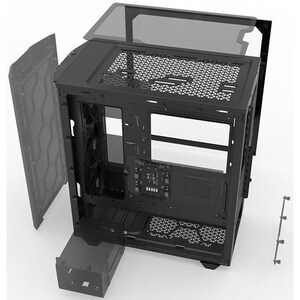 be quiet! Pure Base 500 FX Computergehäuse - ATX, Micro ATX, Mini ITX Motherboard Supported - Midi-Tower - Acrylnitril-But