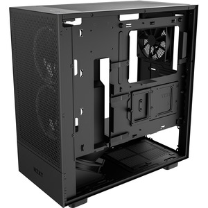 NZXT H5 Flow Gaming Computer Case - ATX Motherboard Supported - Galvanized Cold Rolled Steel (SGCC), Tempered Glass - Blac