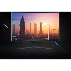 Samsung Odyssey G6 S27BG650EU 27" Class WQHD Curved Screen Smart Gaming LCD Monitor - 16:9 - Black - 68.6 cm (27") Viewabl