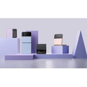 Samsung Galaxy Z Flip4 SM-F721B 128 GB Smartphone - 17 cm (6.7") Flexible Folding Screen Dynamic AMOLED Full HD Plus 2640 