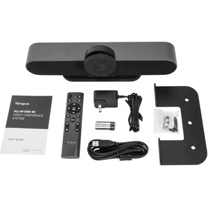 Targus AEM350EUZ Video Conference Equipment - Black - For Video Conferencing - CMOS - 3840 x 2160 Video (Live) - 4K UHD - 