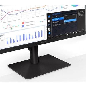 Samsung S24A400UJU 24" Class Full HD LCD Monitor - 16:9 - Black - 61 cm (24") Viewable - In-plane Switching (IPS) Technolo