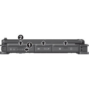 Ordinateur portable 2 en 1 Convertible - Getac V110 V110 G7 Durci - Écran 29,5 cm (11,6") Écran tactile - Full HD - Intel 