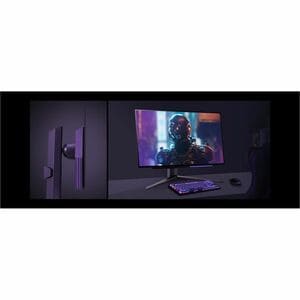 LG UltraGear 27GR95QE-B 27" (68.6 cm) Class WQHD Gaming OLED Monitor - 16:9 - Black - 26.5" (67.3 cm) Viewable - OLED - LE