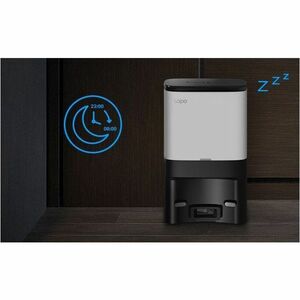 Tapo RV30 Plus Robot Vacuum/Mop - 1.06 gal (4000 mL) - Bagged - 10.14 fl oz (300 mL) Water Tank Capacity - Brush - Carpet 