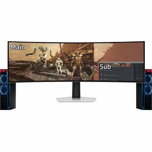 Samsung Odyssey G9 S49CG934SU 49 Zoll Class Dual Quad HD (DQHD) Gekrümmter Bildschirm Gaming-OLED-Monitor - 32:9 Format - 