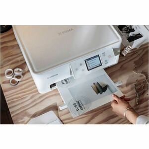 Imprimante Jet d'Encre Multifonction Canon PIXMA TS7650i Sans fil - Couleur - Blanc - Copieur/Imprimante/Scanner - Résolut