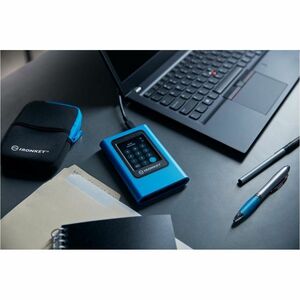 IronKey Vault Privacy 80 7.50 TB Portable Solid State Drive - External  - USB 3.2 (Gen 1) Type C - 256-bit AES-XTS Encrypt