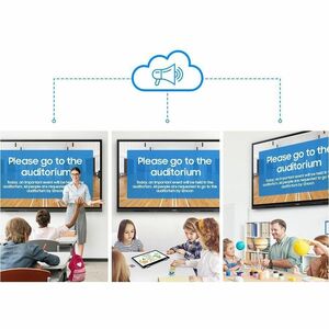 Samsung WA75D 190,5 cm (75") 4K UHD LCD Collaboration Display - Infrarosso (IrDA) - Touchscreen - 3840 x 2160 - 400 cd/m² 