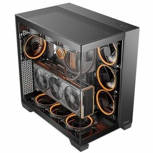 Boîtier d'ordinateur Antec Constellation C8 - Tour - Noir - Acier, Plastique, En verre trempé - 6 xBaie(s) - 10 x Ventilat