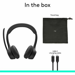 LOGI-VC HEADSET ZONE 305 BLACK BUNDLE UC