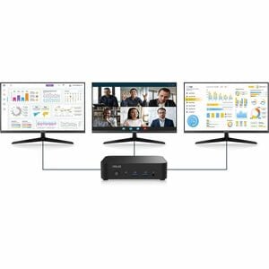 Asus NUC 14 Essential NUC14MNK-B Barebone System - Mini PC - Intel N-series N250 - Intel Chip - 16 GB DDR5 SDRAM DDR5-4800