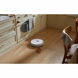 Robot Vacuum Cleaner Roborock Qrevo Plus senza filo - Bianco - 60 W Motore - 330 mL Capacità polvere - 80 mL Capacità serb