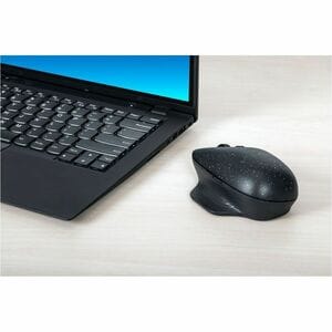 Targus ErgoFlip AMB586GL Talla mediana Mouse - Bluetooth - BlueTrace - 6 Botón(es) - Negro - Inalámbrico - 4000 dpi - Simé