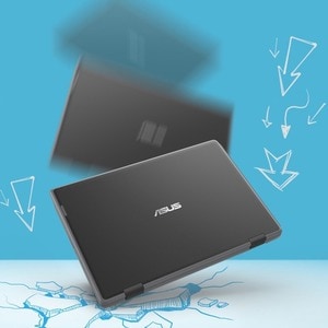 Asus BR1100C BR1100C-C41XA-3Y 29.5 cm (11.6") Rugged Netbook - HD - Intel Celeron N4500 - 4 GB - 128 GB Flash Memory - Dar