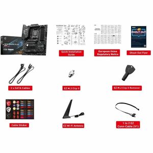 MSI X870 GAMING PLUS WIFI Gaming Desktop Motherboard - AMD X870 Chipset - Socket AM5 - ATX - Ryzen 9, Ryzen 7 Processor Su